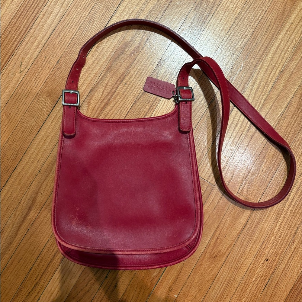 Coach Red Crossbody Bag